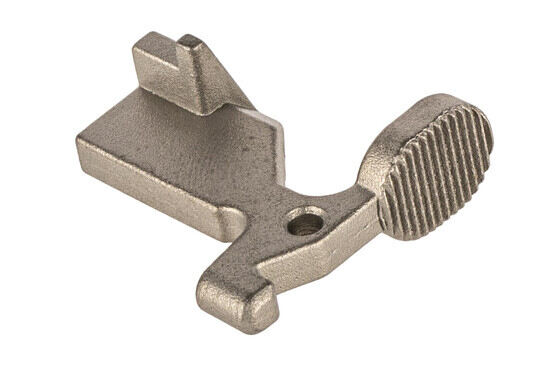 The WMD Guns Nickel Boron AR15 bolt catch is compatible with milspec lowers